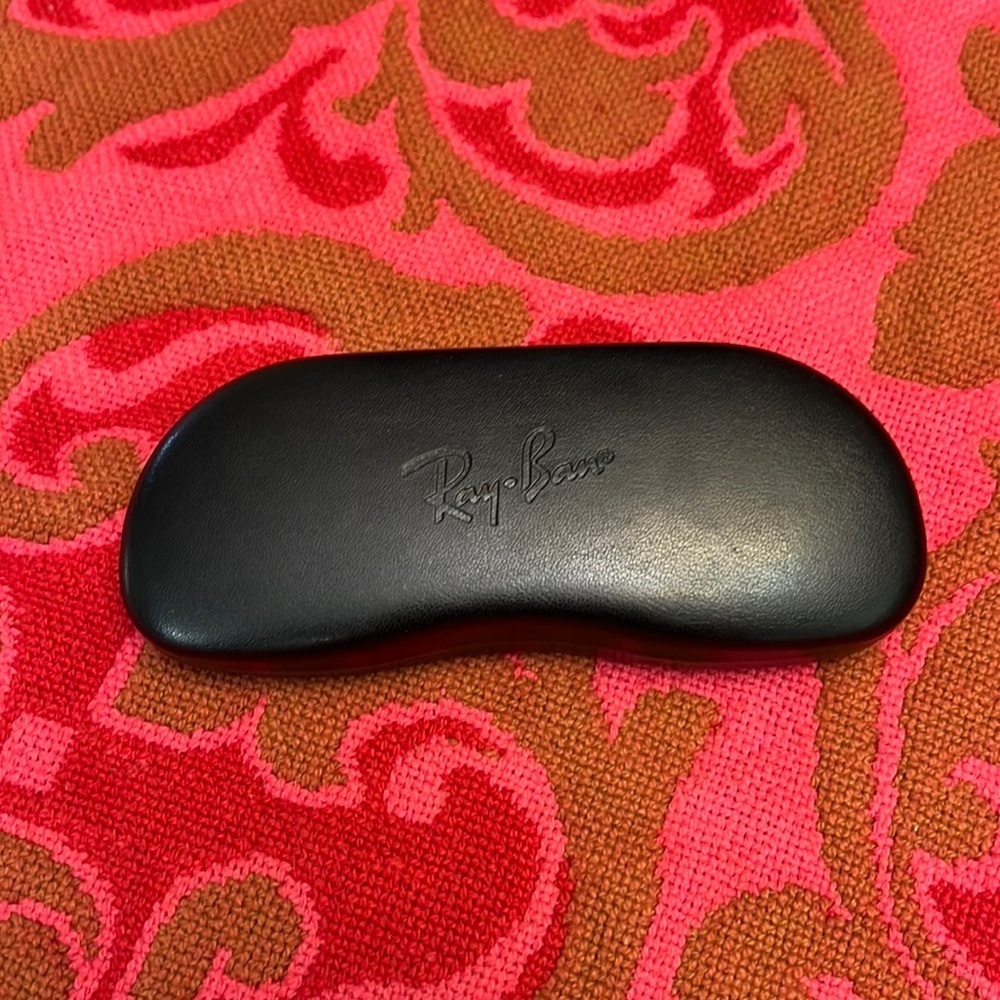 BLACK RAY- BAN GLASSES CASE UNISEX